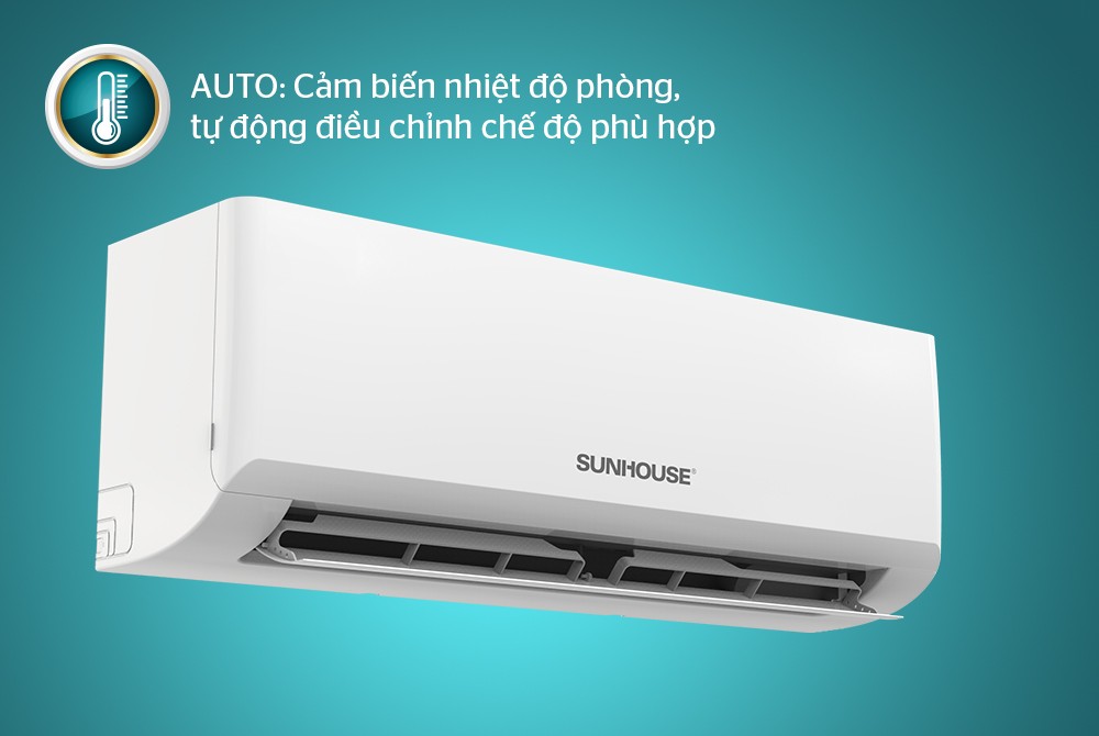 Điều hòa không khí một chiều 9000BTU Sunhouse SHR-AW09C410