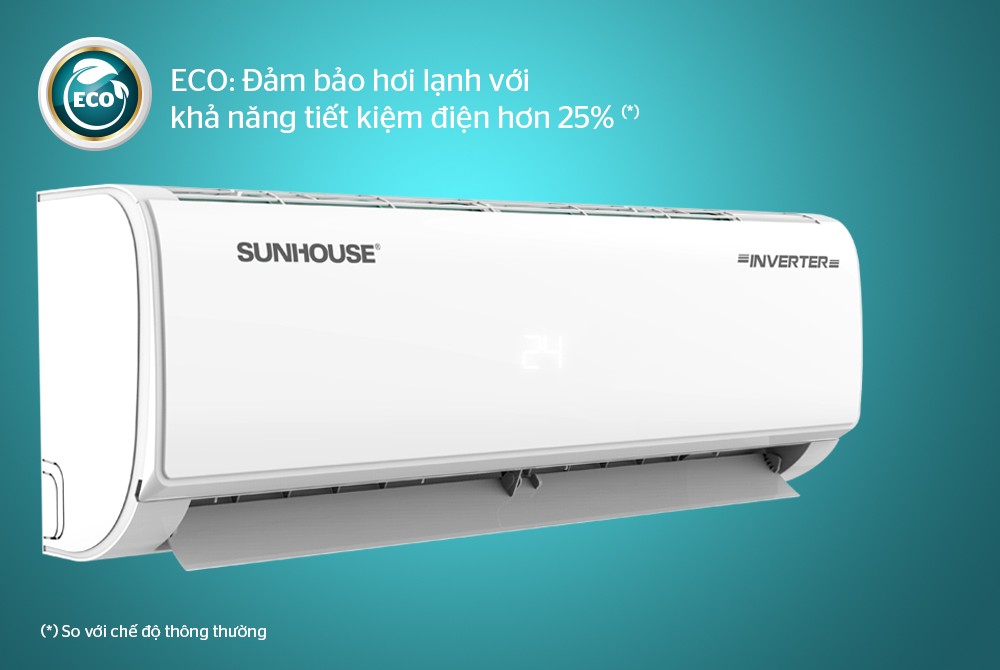 Điều hòa không khí một chiều INVERTER 24000BTU Sunhouse SHR-AW24IC610