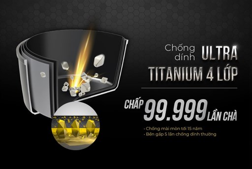 Nồi chống dính Ultra Titanium Sunhouse ST2210B-18